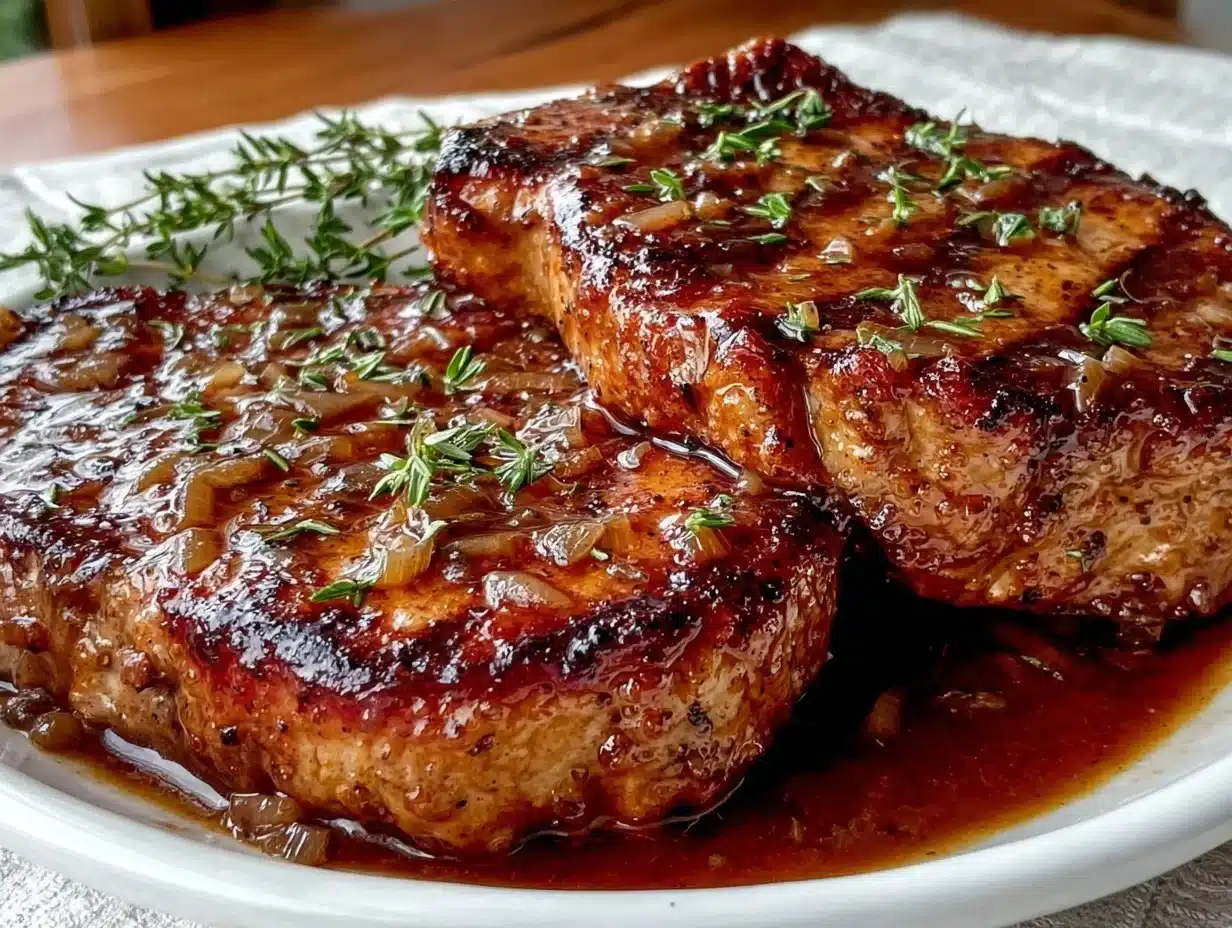 Ultimate Comfort: Smothered Pork Chops with Bacon & Mushroom Cream